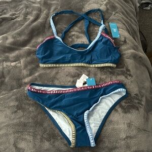 Cupshe blue swimsuit NWT